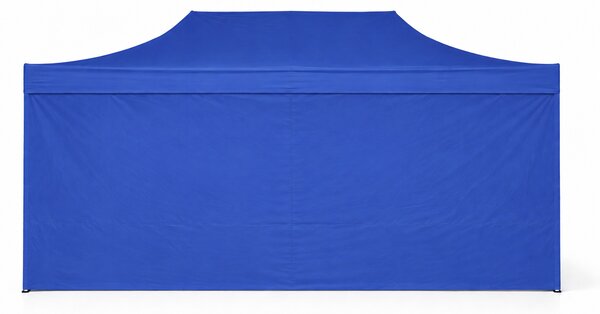 Nůžkový párty stan 4x8m ALU Premium – 4 plné bočnice barva Bílá