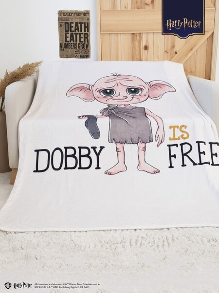 MK Lůžkoviny Deka mikroplyš Harry Potter 150 × 200 cm - Dobby