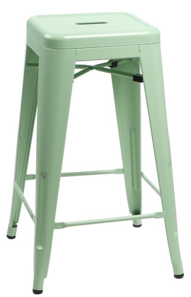 Židle barová Paris 66cm zelená