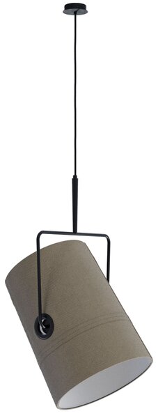 Diesel 50520 2500 Fork large, svítidlo z antracitového kovu a šedé tkaniny, 2x25W E27, prům. 33cm