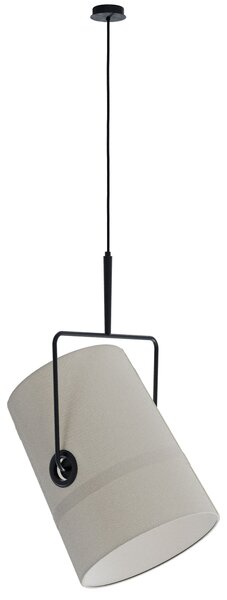 Diesel 50520 5300 Fork large, svítidlo z antracitového kovu a béžové tkaniny, 2x25W E27, prům. 33cm