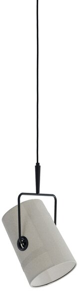Diesel 50510 5300 Fork small cluster, svítidlo z antracitového kovu a béžové tkaniny, 1x15W E14, prům. 21,7cm