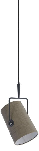 Diesel 50510 2500 Fork small cluster, svítidlo z antracitového kovu a šedé tkaniny, 1x15W E14, prům. 21,7cm