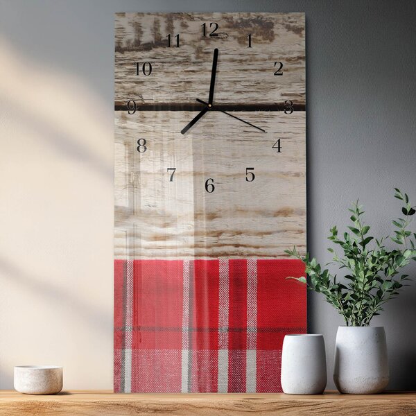 Skleněné hodiny vertikální Tabulka zsppc-30x60-00183321