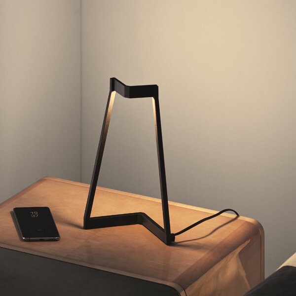 Mantra 7285 Minimal, moderní zlatá stolní lampa, LED 5W 375lm 3000K, výška 32cm