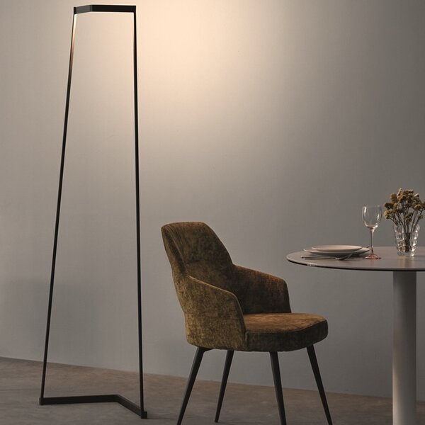 Mantra 7443 Minimal, moderní hnědá stojací lampa, LED 40W 3000lm 3000K, výška 180cm