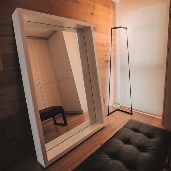 Mantra 7443 Minimal, moderní hnědá stojací lampa, LED 40W 3000lm 3000K, výška 180cm