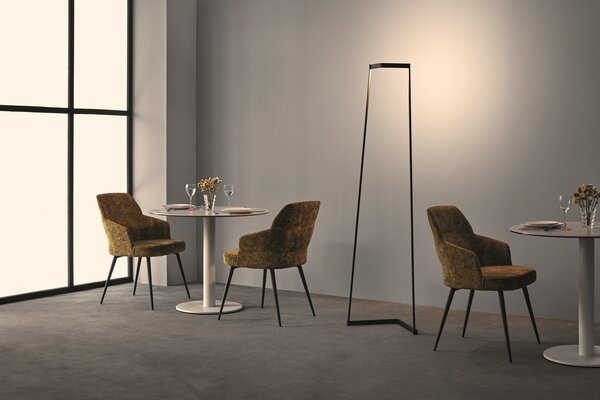 Mantra 7442 Minimal, moderní zlatá stojací lampa, LED 40W 3000lm 3000K, výška 180cm