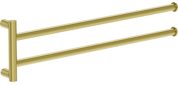 Mexen Loop, držák na ručníky 41 cm, zlatá matná, 70A71049-55