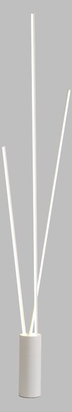 Mantra 7347 Vertical, stmívatelná bílá stojací lampa se třemi prvky, LED 60W 3600lm 3000K, výška 180cm