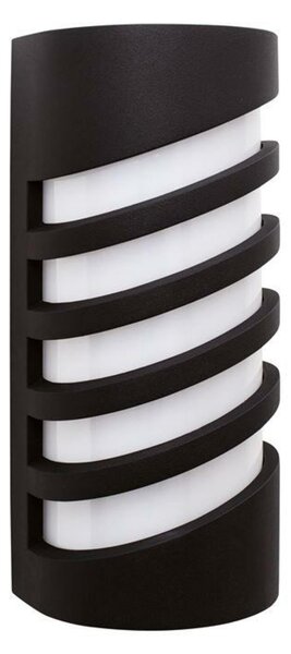 NOVA LUCE venkovní nástěnné svítidlo LUPO černý hliník akrylový difuzor LED 10W 3000K 220-240V 64st. IP65 9926617