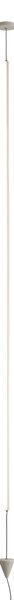 Mantra 7351 Vertical, stmívatelná bílá závěsná lampa, LED 36W 2160lm 3000K, výška 215-350cm