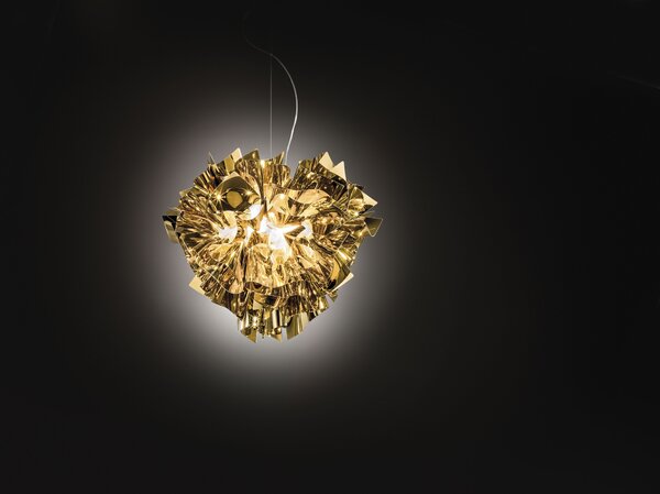 SLAMP VELSL00GLD01T00000EU Veli gold large, závěsné svítidlo ve zlaté, 4x12W E27, šířka 60cm