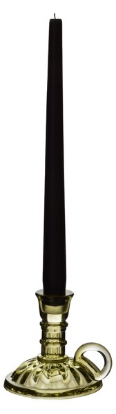 Mondex Skleněný svícen PATRICIA GREEN 12x6 cm zelený