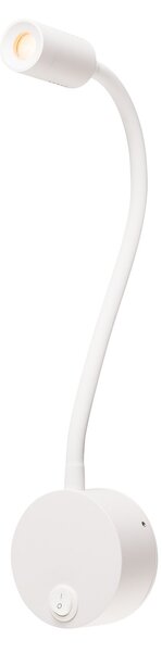 SLV 1002117 Dio Flex, nástěnné flexibilní svítidlo, power LED 1,9W 2700K, bílá