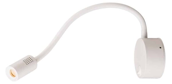 SLV 1002117 Dio Flex, nástěnné flexibilní svítidlo, power LED 1,9W 2700K, bílá
