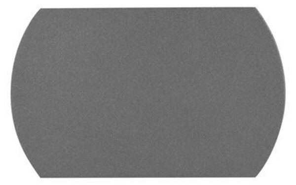 NOVA LUCE venkovní nástěnné svítidlo PARRIS antracitový hliník a čiré sklo LED 7.7W 3000K 220-240V 253st. IP65 9492630