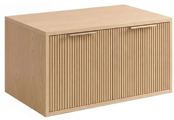 Rea Core skříňka 80x47x40 cm pod umyvadlo závěsná béžová REA-M0407