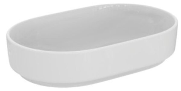 Ideal Standard i.Life O umyvadlo 60x38 cm oválné na pult bílá lesk T573101