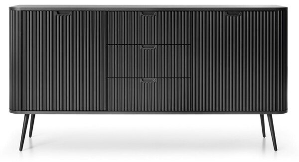 Komoda, skříňka, regál se zásuvkami, výška 168 cm, moderní design, vhodná do obývacího pokoje