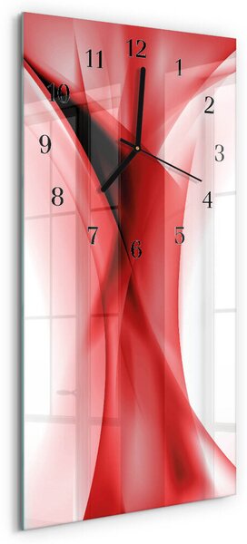 Skleněné hodiny vertikální Vzor zsppc-30x60-00058283