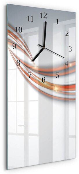 Skleněné hodiny vertikální Vzor zsppc-30x60-00183786