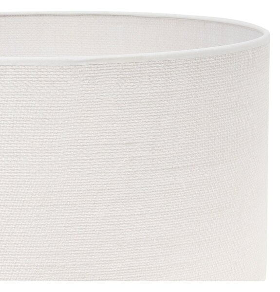 Závěsné svítidlo Juta, 1x bílé jutové stínítko, (fi 40cm), b
