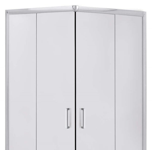 Deante Funkia sprchový kout 80x80 cm čtvercový chrom lesk/matné sklo KYC_642K