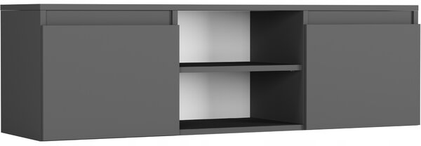 TV stolek/skříňka Rivana (antracit). Akce -11%