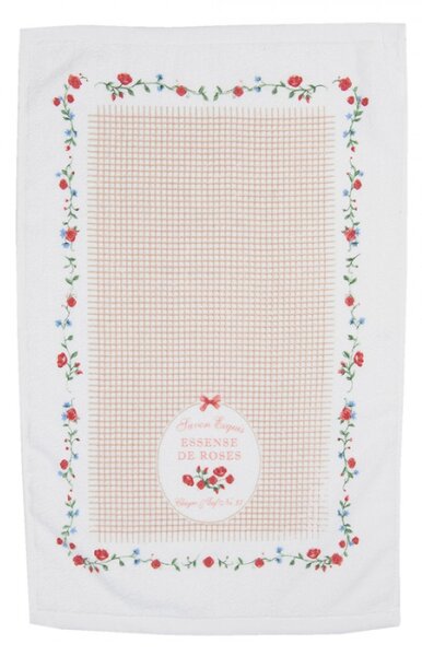 Kuchyňský froté ručník Essense de Roses – 40x66 cm