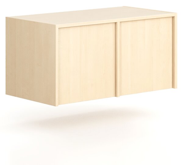 Nástavba pro skříně FRAME, 2x dveře, 872 x 450 x 427 mm, PUSH-lock, bříza