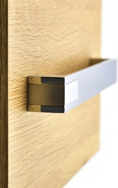 Hettich INTRA chrom lesklý/ chrom satén 192 mm