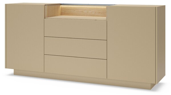 Komoda, barva: ořech Cremona, rozměry: 176, 4 x 83 x 39, 5 cm