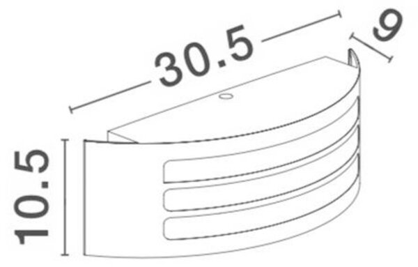 NOVA LUCE venkovní nástěnné svítidlo ZENITH antický hnědý hliník bílý akrylový difuzor E27 1x12W 220-240V bez žárovky IP44 713114