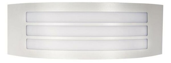 NOVA LUCE venkovní nástěnné svítidlo ZENITH bílý hliník bílý akrylový difuzor E27 1x12W 220-240V bez žárovky IP44 713115