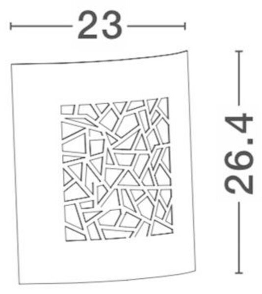 NOVA LUCE venkovní nástěnné svítidlo ZENITH tmavě šedý hliník bílý akrylový difuzor E27 1x12W 220-240V bez žárovky IP44 713212