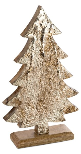 DEKORAČNÍ FIGURKA WOOD1 SADA 2KS 16X28 CM VÍCEBAREVNÁ