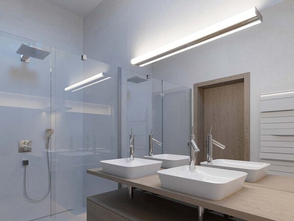 Led2 Nástěnné lineární LED svítidlo QUADRA - 120cm, IP44