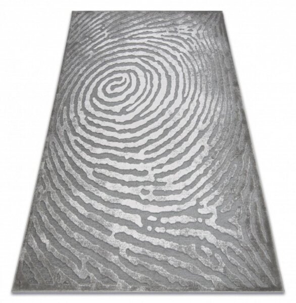 Luxusní kusový koberec Nori šedý 133x190cm
