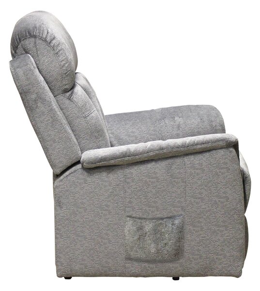 Relaxační křeslo COMFORT šedé