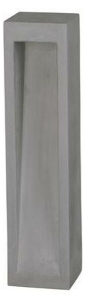 NOVA LUCE venkovní sloupkové svítidlo BARCO šedý beton skleněný difuzor LED 6W 3000K 120-230V IP65 9540208