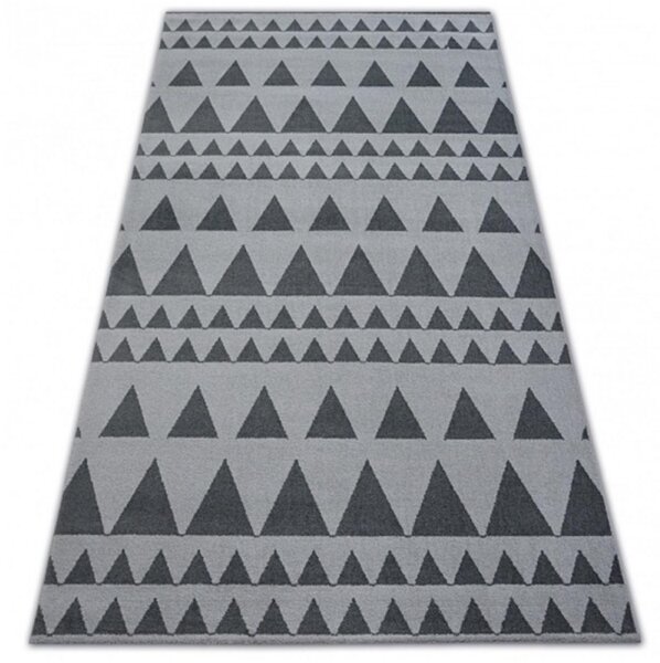 Luxusní kusový koberec Efra šedý 80x150cm