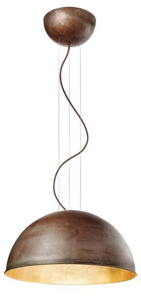 Il Fanale 251.02.F96 Galileo, závěsné svítidlo železo/zlatá, 1x15W LED E27, průměr 40cm