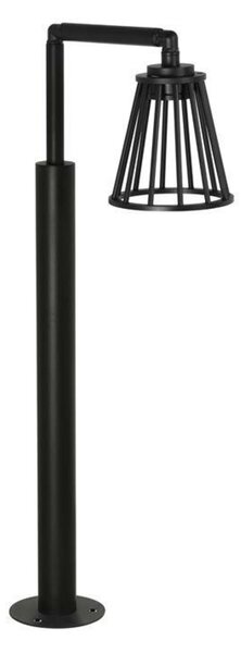 NOVA LUCE venkovní sloupkové svítidlo CARINA černý hliník LED 6W 279.54 lm 3000K 220-240V IP65 9060213