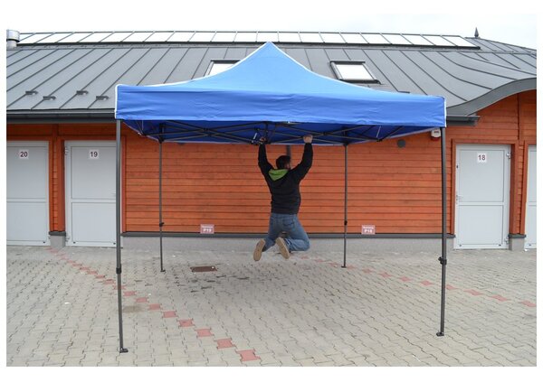 JAKS Nůžkový stan profi HQ 3 x 6 m army