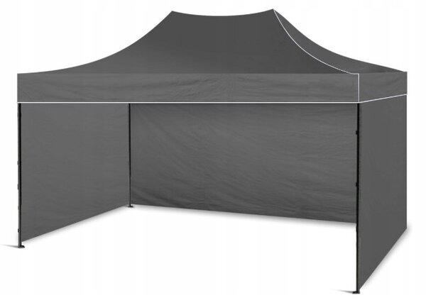 JAKS Nůžkový stan profi HQ 3 x 4,5 m šedý