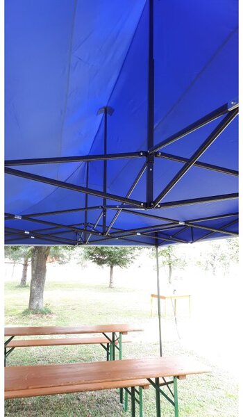 JAKS Nůžkový stan profi HQ 3 x 6 m army