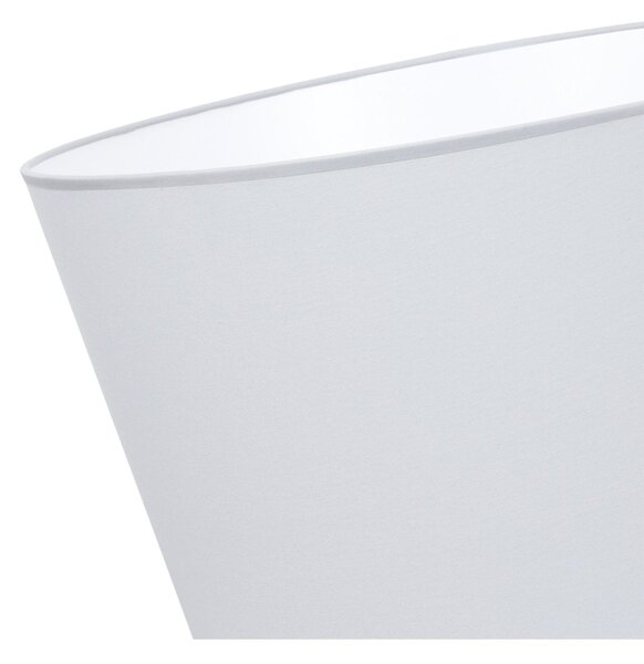 Závěsné svítidlo Gaja, 1x světle šedé textilní stínítko, (fi 44cm), w
