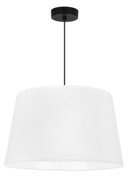 Závěsné svítidlo Gaja, 1x bílé textilní stínítko, (fi 44cm), b