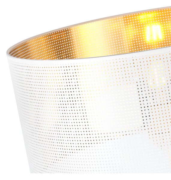 Závěsné svítidlo Asti0, 1x bílé PVC stínítko, (fi 35cm), g, w